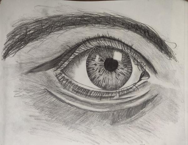 Generic Eye - Pencil on paper