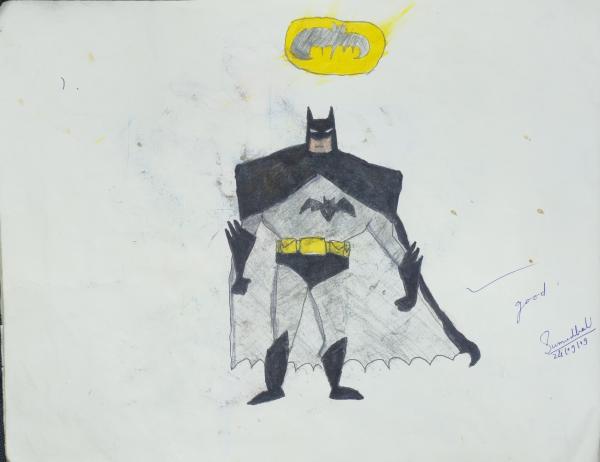 The World's Greatest Detective - Pencil on paper