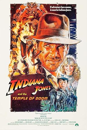 Poster for Indiana Jones and the Temple of Doom