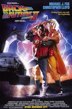 Poster for Back to the Future Part II