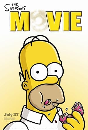 Poster for The Simpsons Movie