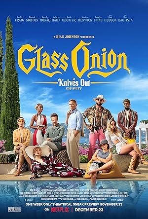 Poster for Glass Onion